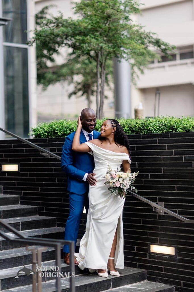 Seattle Municipal Courthouse Wedding // Najee + Bridget -