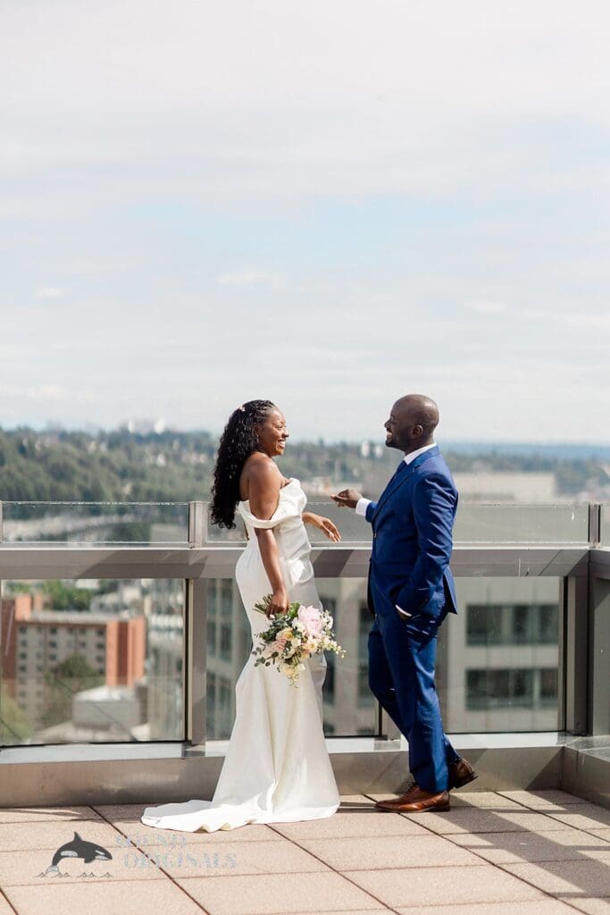 Seattle Municipal Courthouse Wedding // Najee + Bridget -