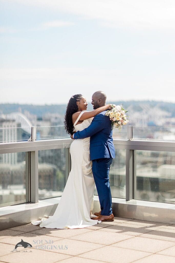 Seattle Municipal Courthouse Wedding // Najee + Bridget -