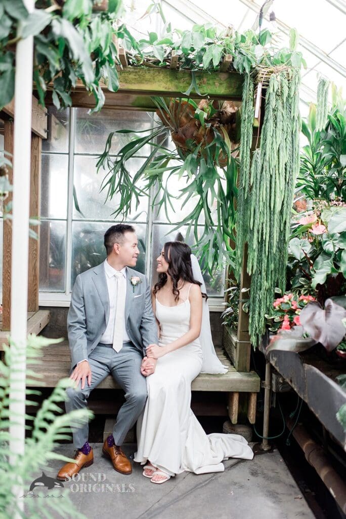 Volunteer Park Conservatory Wedding // Amy + Greg -