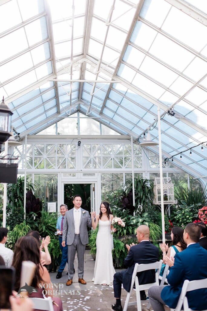 Volunteer Park Conservatory Wedding // Amy + Greg -