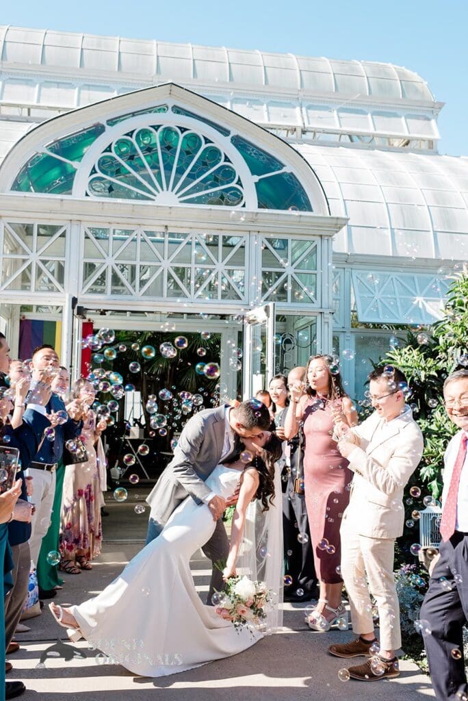 Volunteer Park Conservatory Wedding // Amy + Greg -