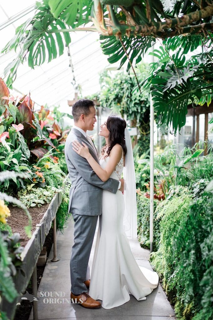 Volunteer Park Conservatory Wedding // Amy + Greg -