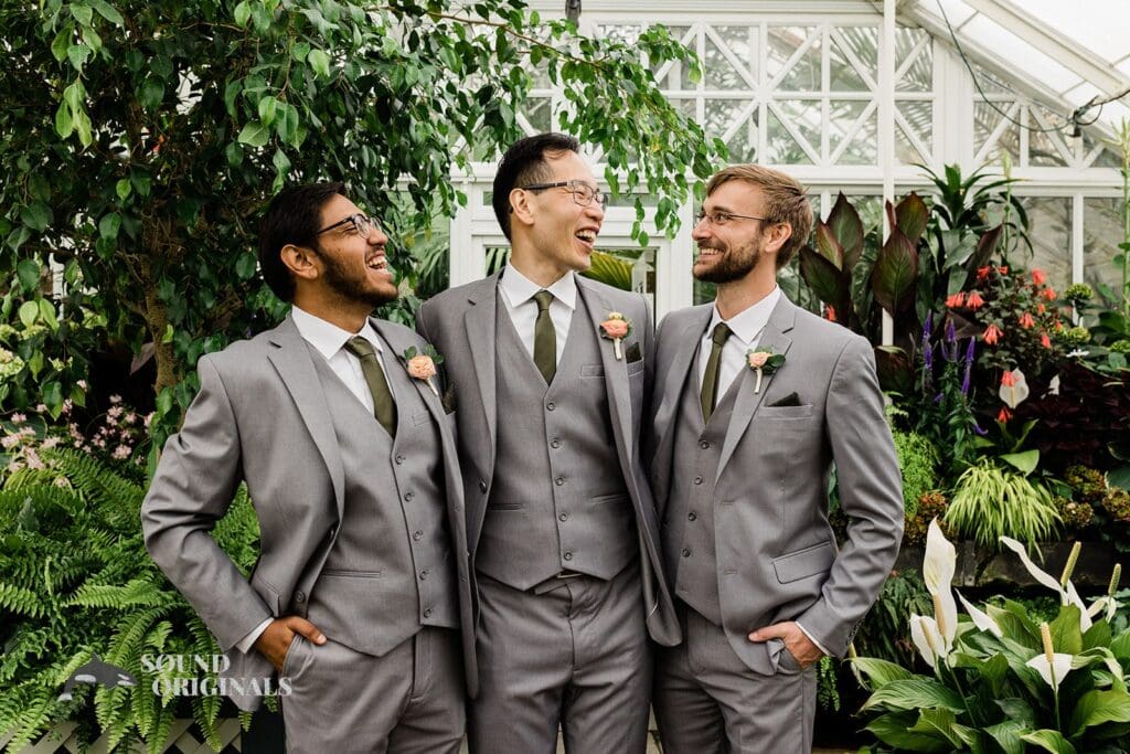 Volunteer Park Conservatory Wedding // Trironk + Erika -
