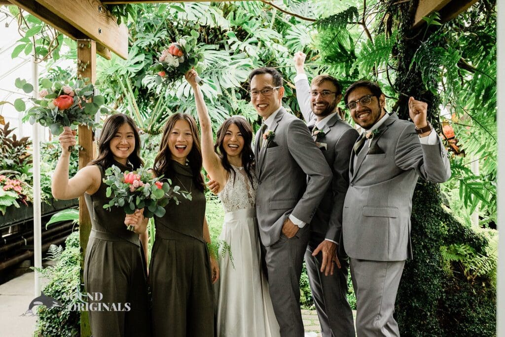 Volunteer Park Conservatory Wedding // Trironk + Erika -