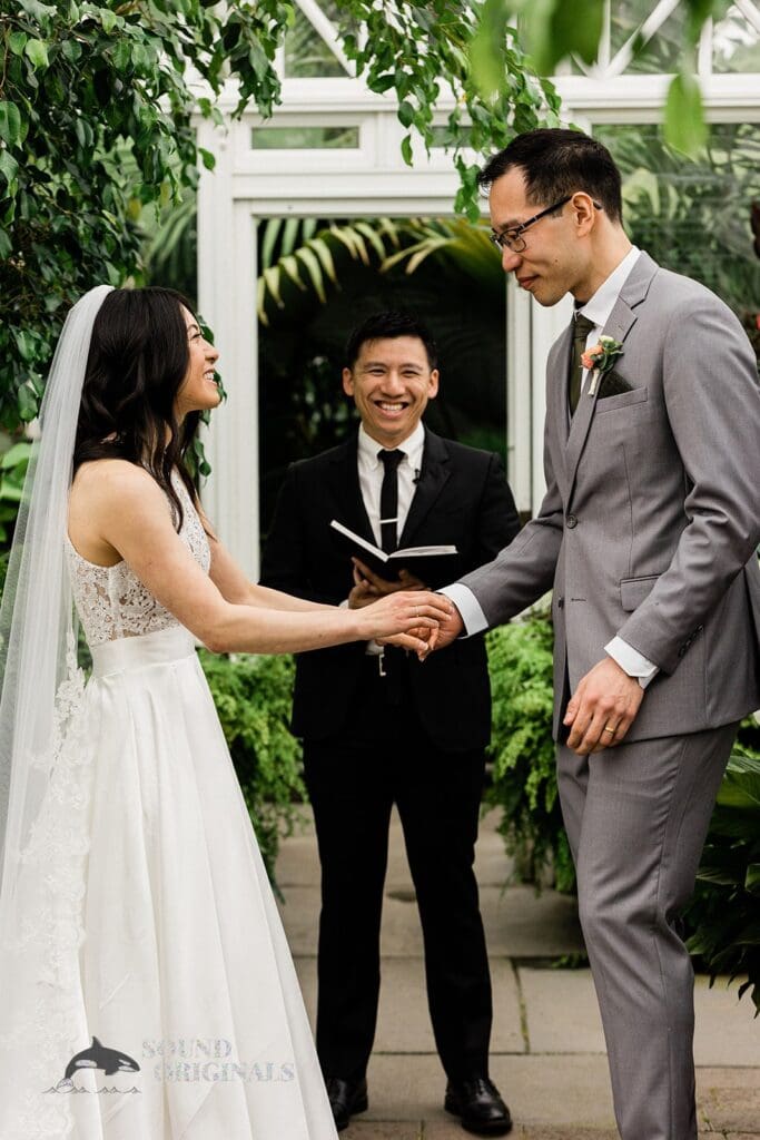 Volunteer Park Conservatory Wedding // Trironk + Erika -