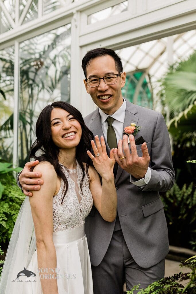 Volunteer Park Conservatory Wedding // Trironk + Erika -