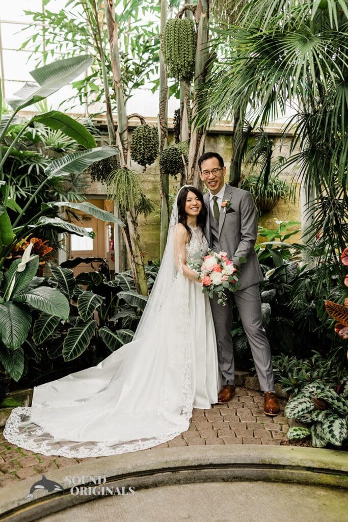 Volunteer Park Conservatory Wedding // Trironk + Erika -