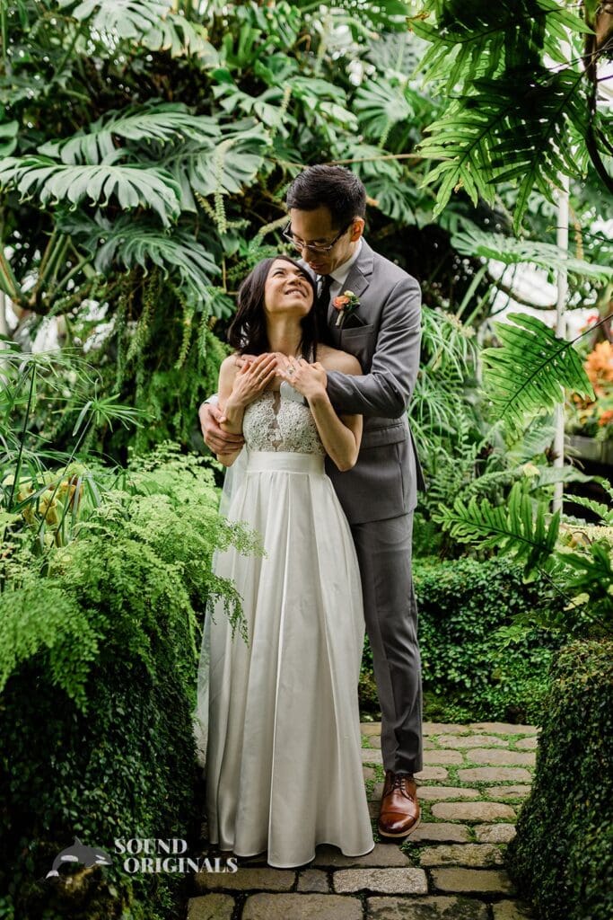 Volunteer Park Conservatory Wedding // Trironk + Erika -
