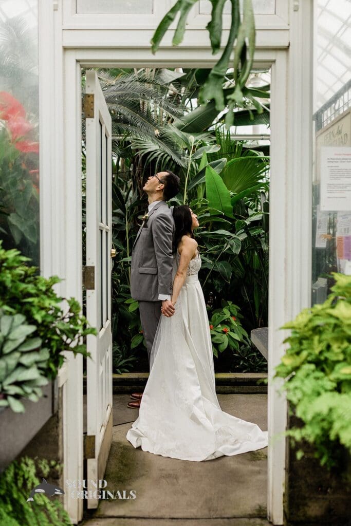 Volunteer Park Conservatory Wedding // Trironk + Erika -