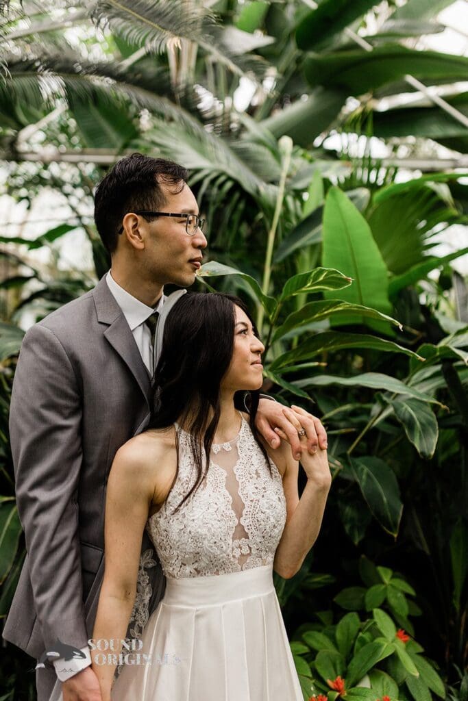 Volunteer Park Conservatory Wedding // Trironk + Erika -