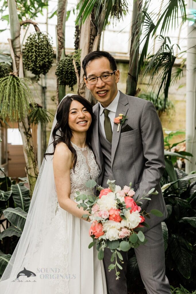 Volunteer Park Conservatory Wedding // Trironk + Erika -