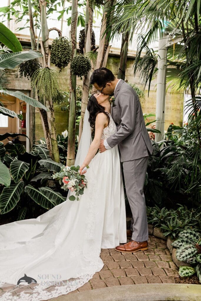 Volunteer Park Conservatory Wedding // Trironk + Erika -