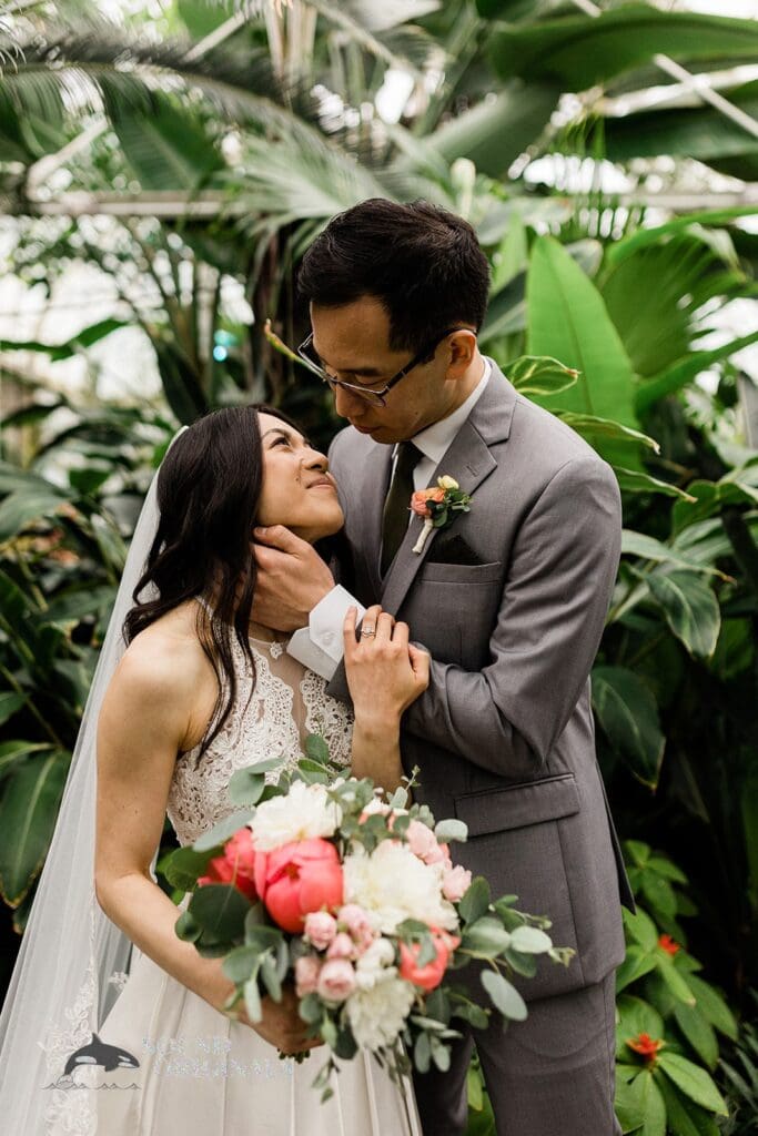 Volunteer Park Conservatory Wedding // Trironk + Erika -