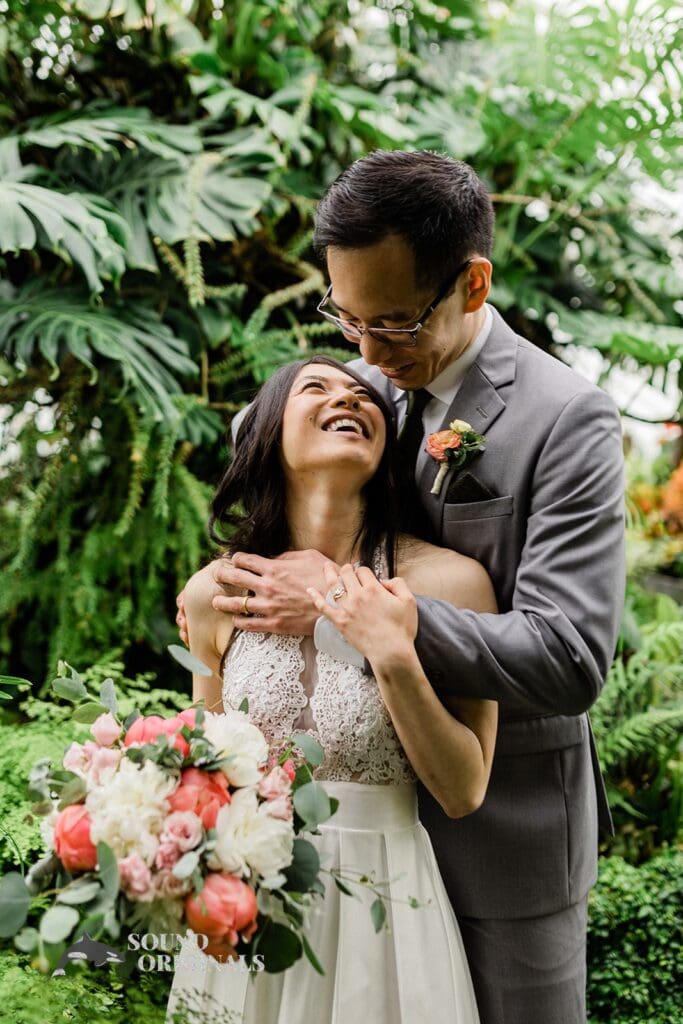 Volunteer Park Conservatory Wedding // Trironk + Erika -
