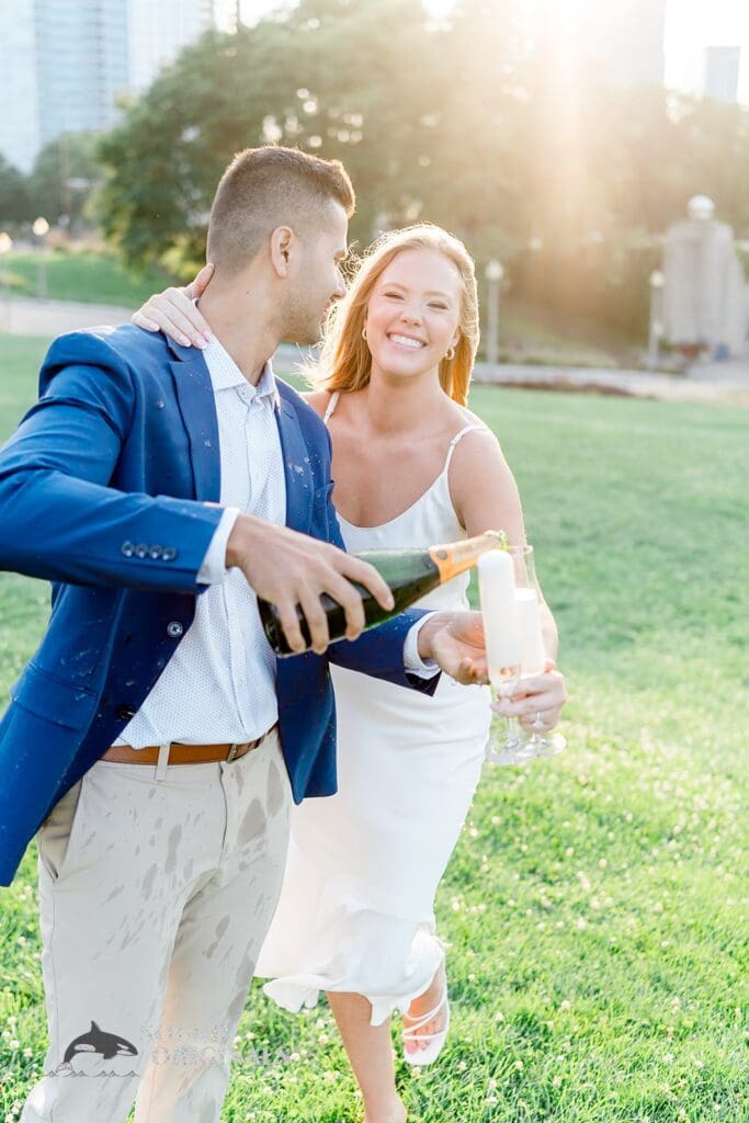 BEST Places for Engagement Photos in Chicago -