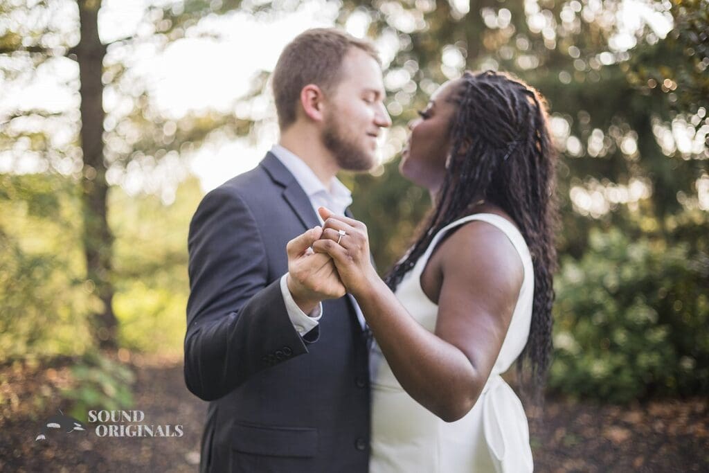 Ault Park Engagement // Edem + Michael -