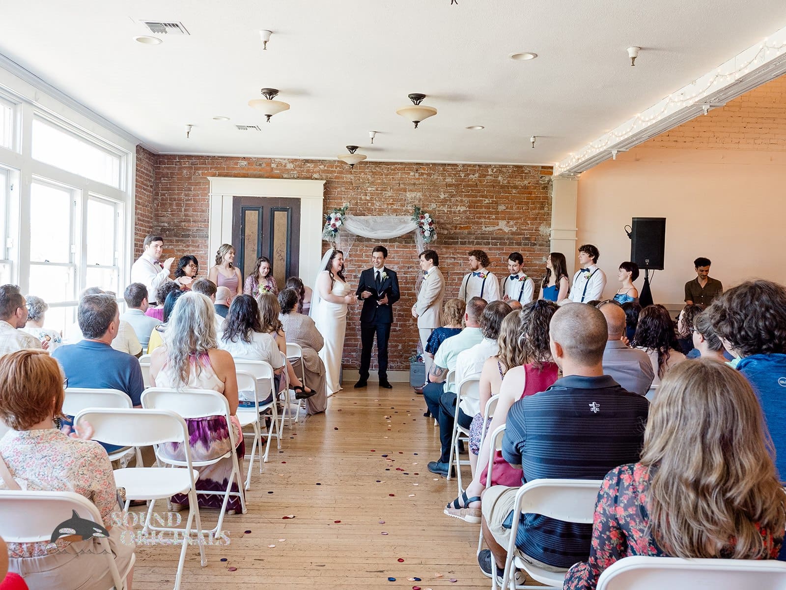 Flinn Block Hall Wedding // Joshua + Samantha -