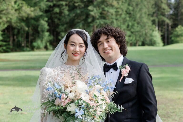 Gold Mountain Golf Club Wedding // Jordan + Shuangyi