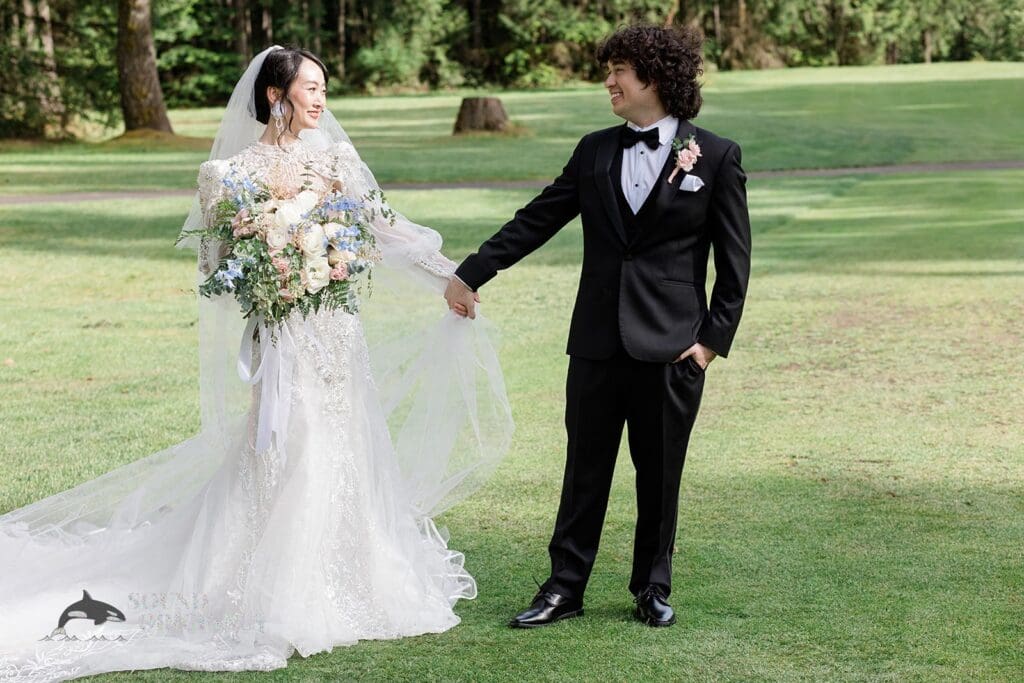 Gold Mountain Golf Club Wedding // Jordan + Shuangyi -