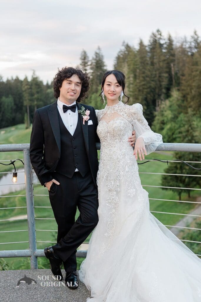 Gold Mountain Golf Club Wedding // Jordan + Shuangyi -