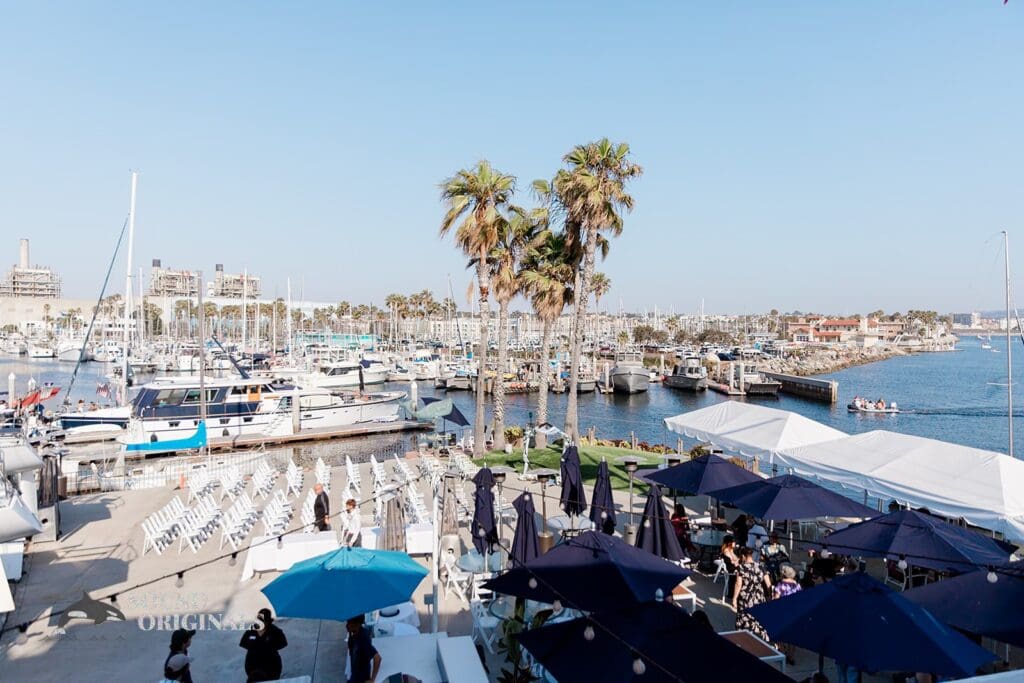 King Harbor Yacht Club Wedding // Kat + David -