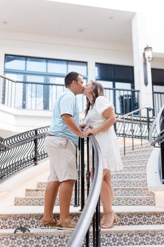 Lake Worth Ave Clock Tower Engagement // Amy + Alecsander -
