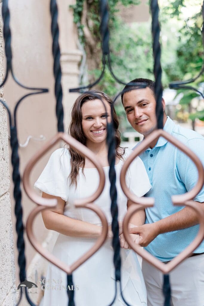 Lake Worth Ave Clock Tower Engagement // Amy + Alecsander -