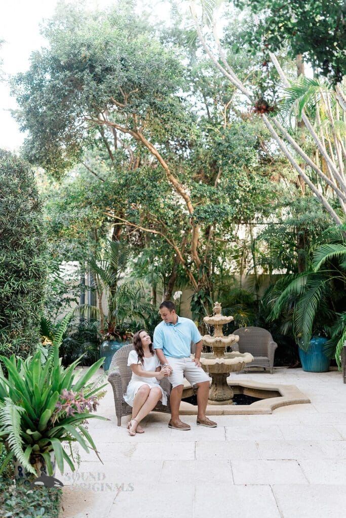 Lake Worth Ave Clock Tower Engagement // Amy + Alecsander -