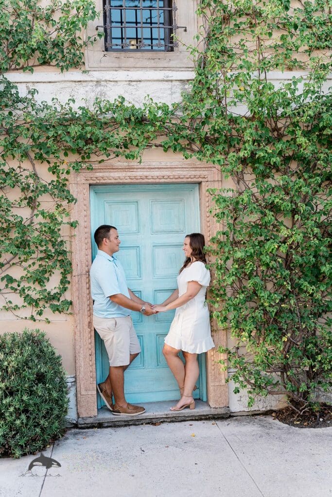 Lake Worth Ave Clock Tower Engagement // Amy + Alecsander -