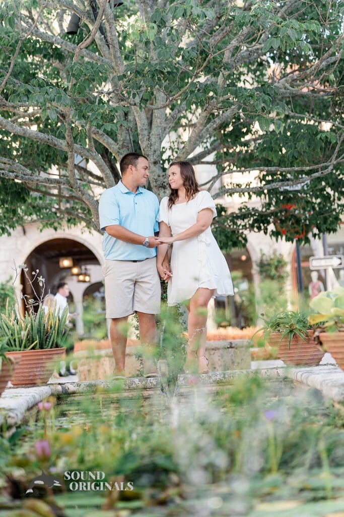 Lake Worth Ave Clock Tower Engagement // Amy + Alecsander -