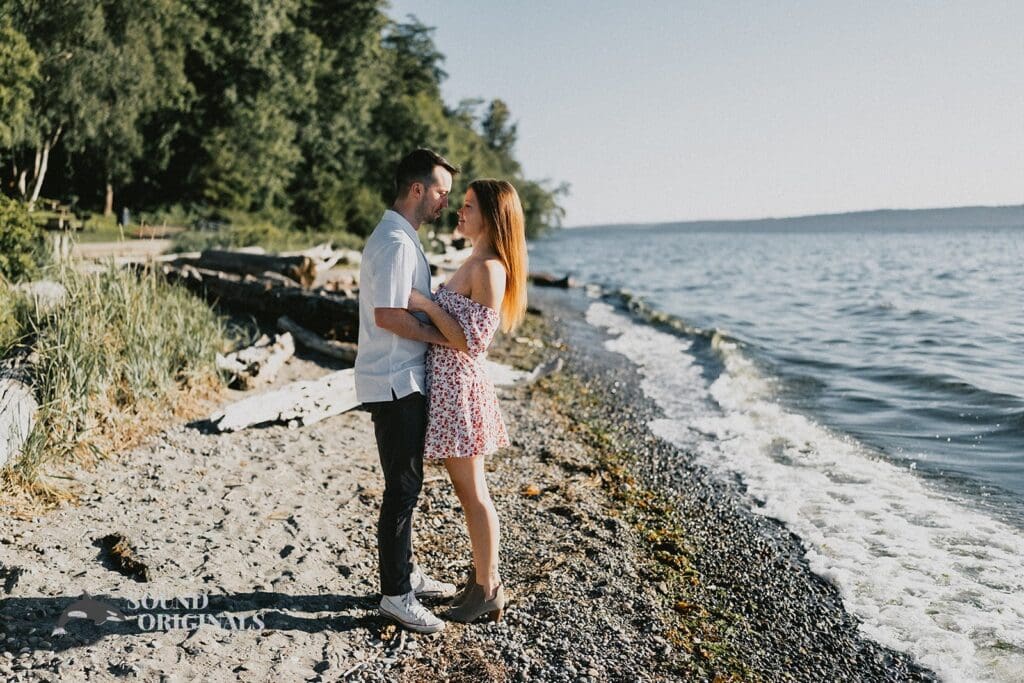 Seahurst Beach Engagement // Claire + Michael -
