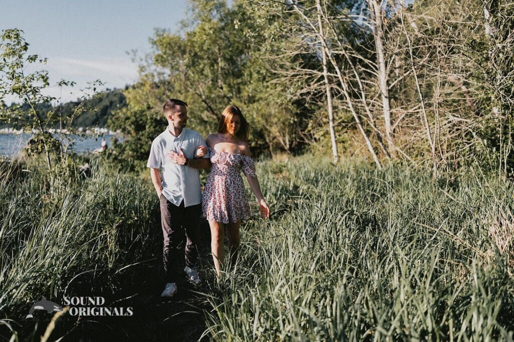 Seahurst Beach Engagement // Claire + Michael -