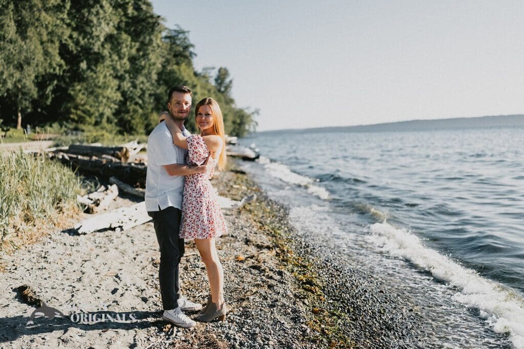 Seahurst Beach Engagement // Claire + Michael -