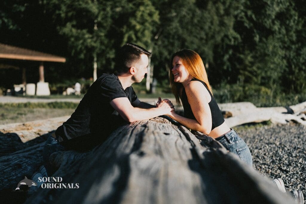 Seahurst Beach Engagement // Claire + Michael -