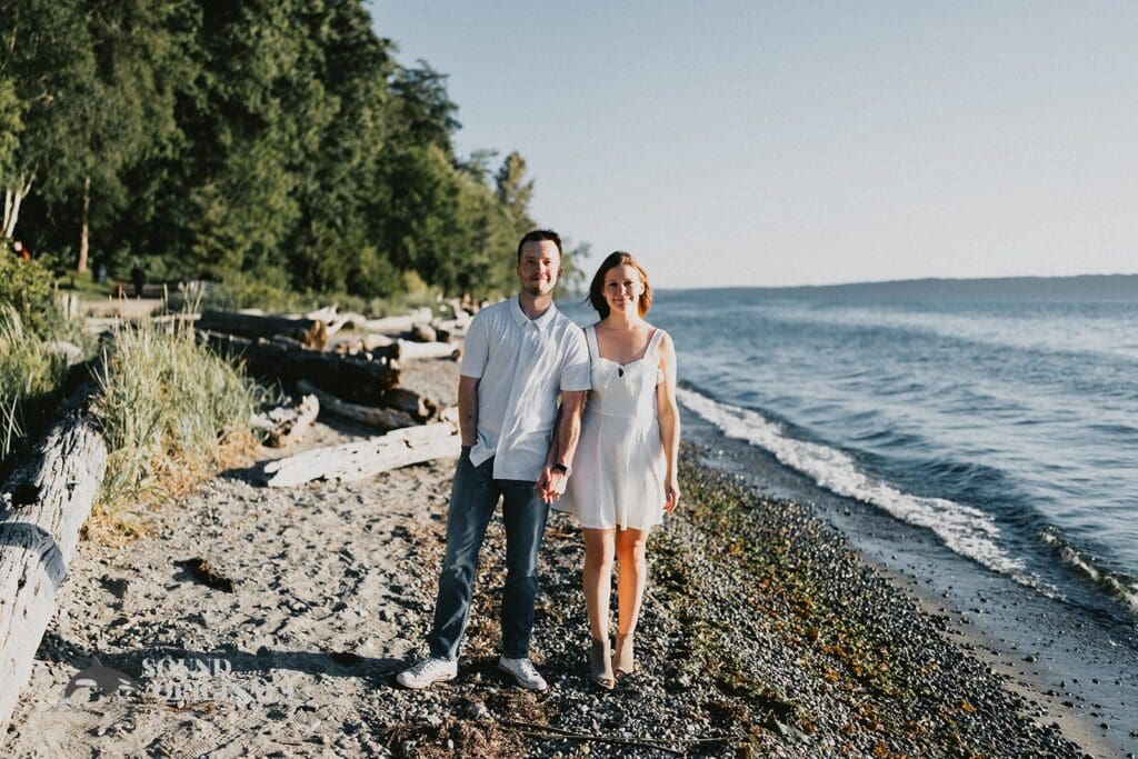 Seahurst Beach Engagement // Claire + Michael -