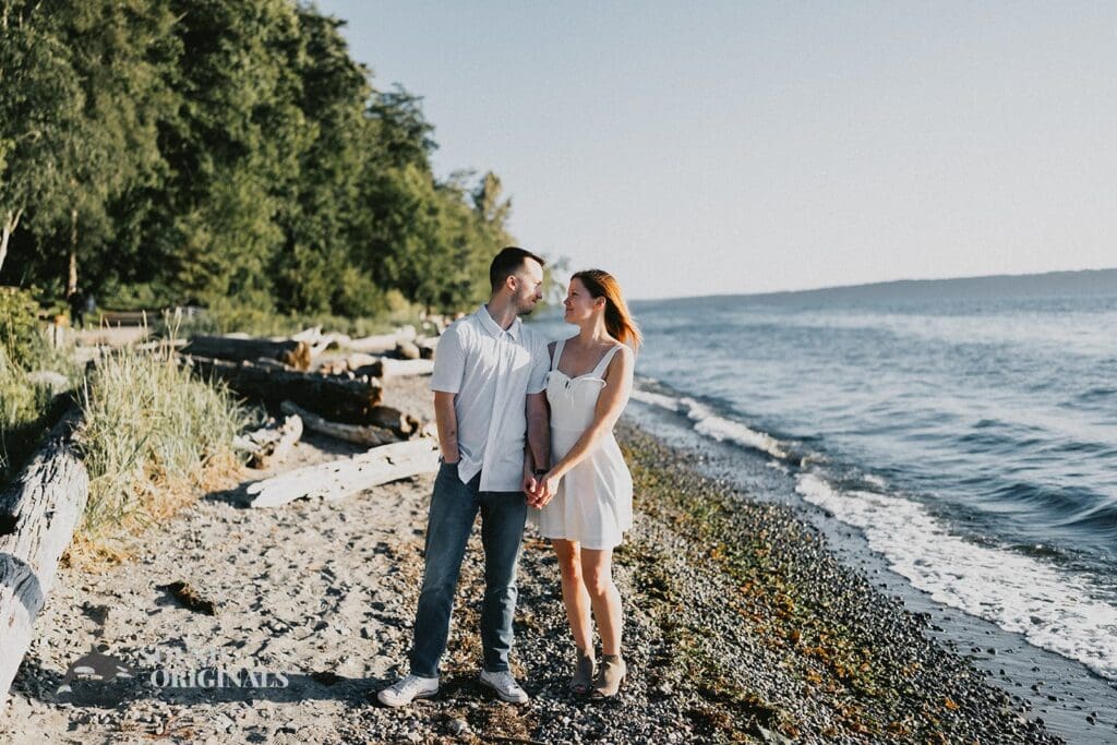 Seahurst Beach Engagement // Claire + Michael -