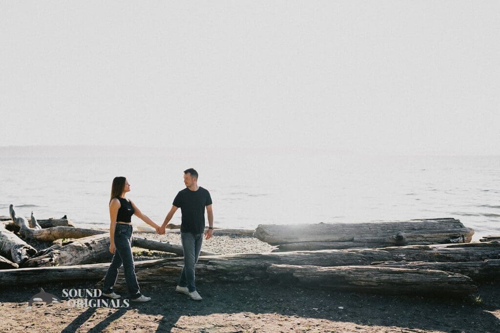 Seahurst Beach Engagement // Claire + Michael -