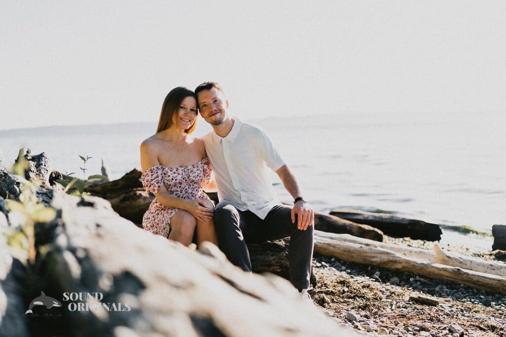 Seahurst Beach Engagement // Claire + Michael -
