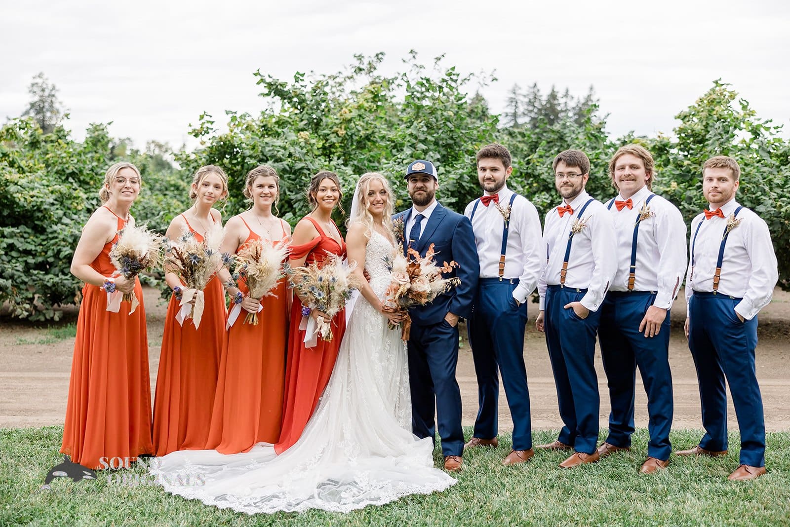 Peach Farm Wedding // Sawyer & Brianna