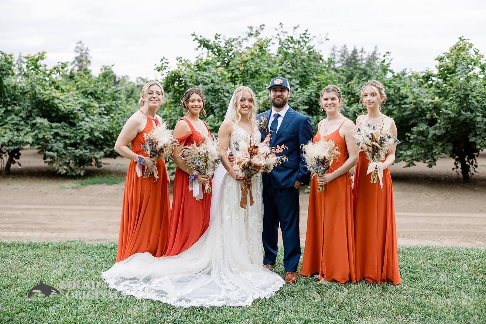 Peach Farm Wedding // Sawyer + Brianna -