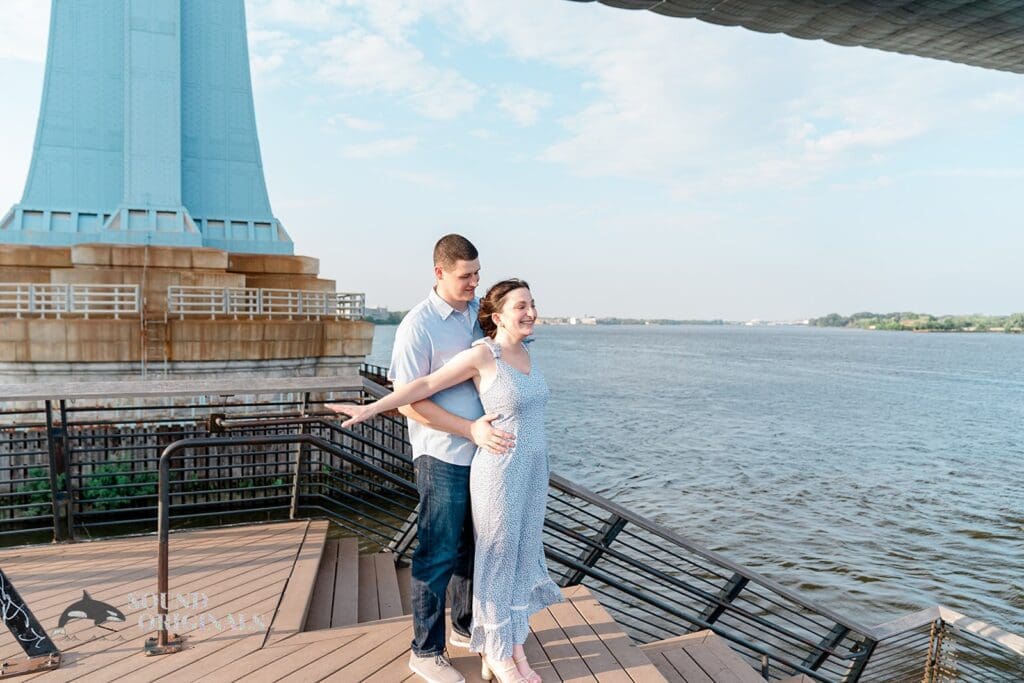 Race Street Pier Engagement // Katie + Shane -