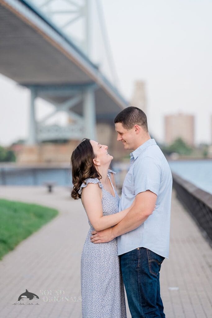 Race Street Pier Engagement // Katie + Shane -