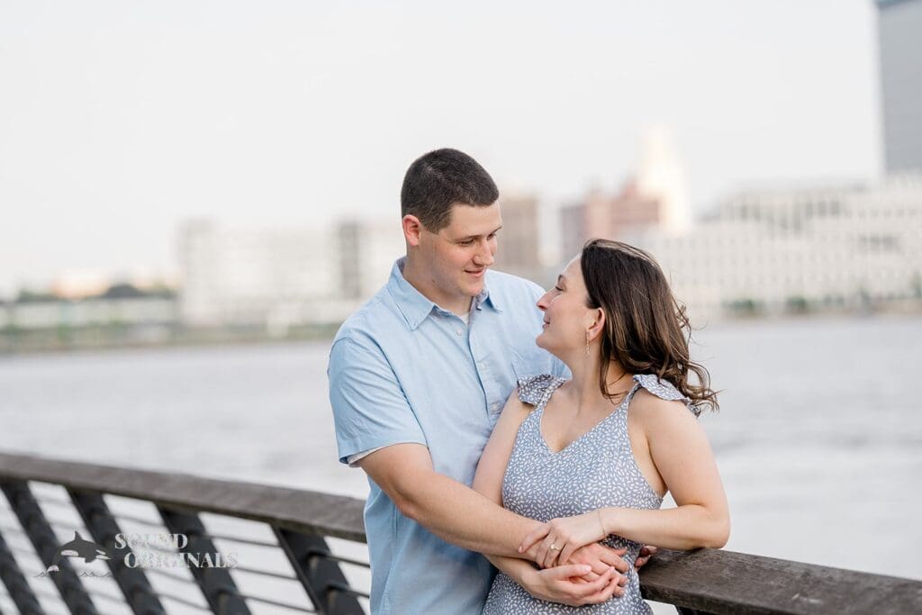 Race Street Pier Engagement // Katie + Shane -
