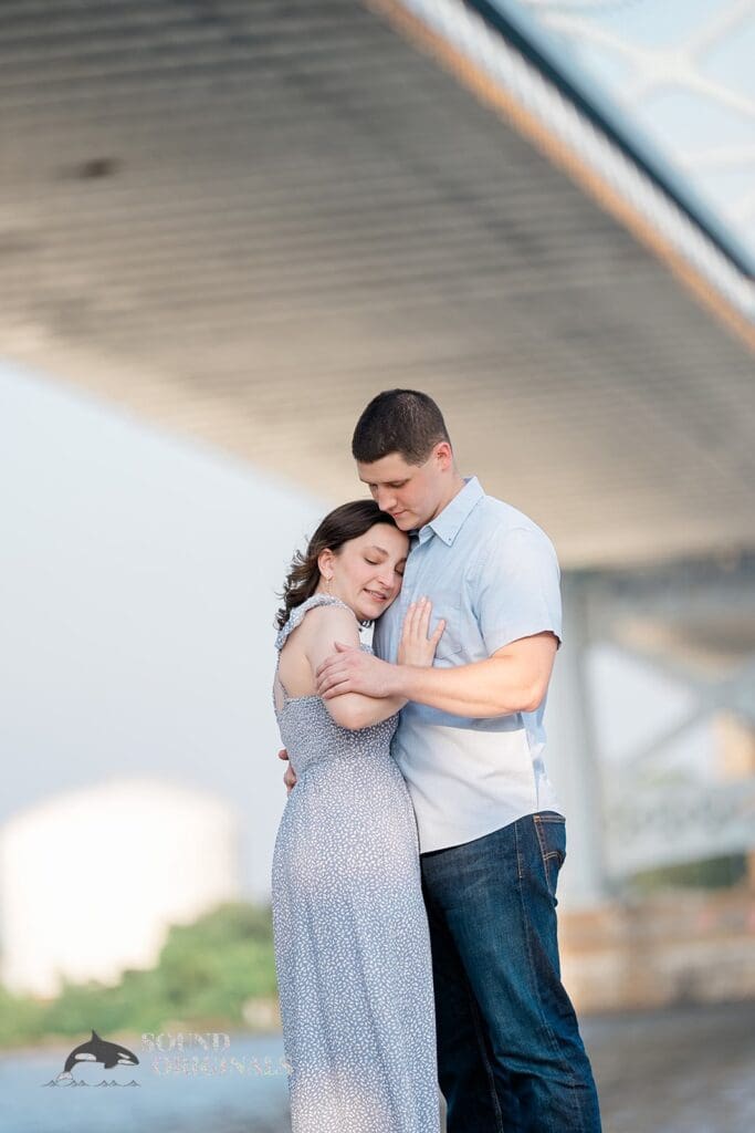 Race Street Pier Engagement // Katie + Shane -
