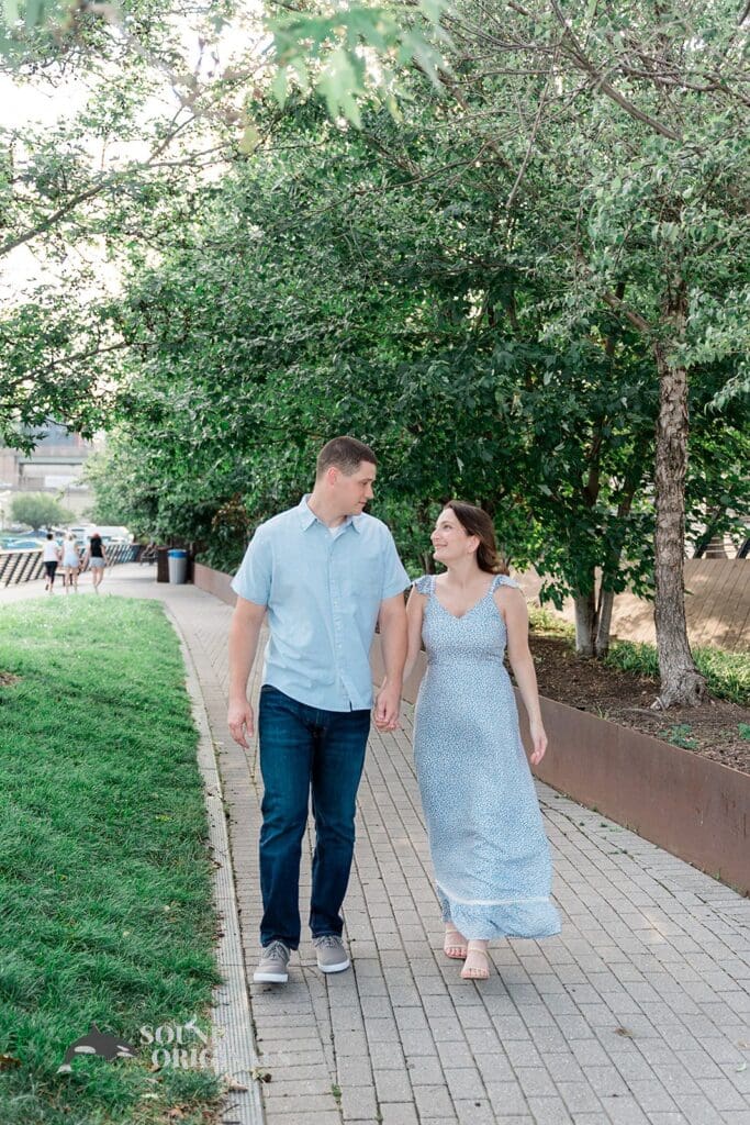 Race Street Pier Engagement // Katie + Shane -