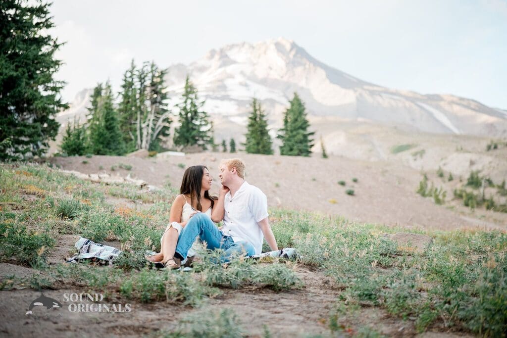Katlyn + Caleb Timberline Lodge Engagement // Katlyn + Caleb -
