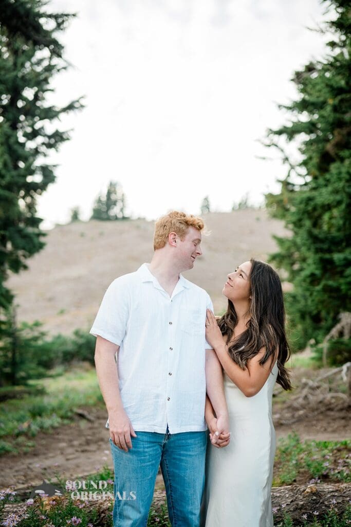 Katlyn + Caleb Timberline Lodge Engagement // Katlyn + Caleb -