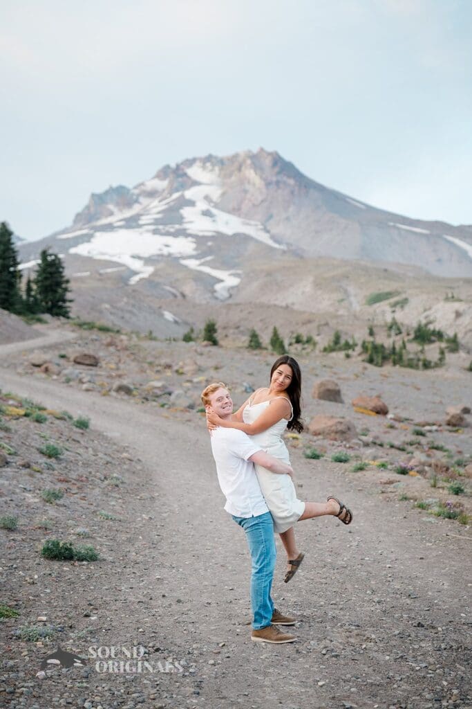 Katlyn + Caleb Timberline Lodge Engagement // Katlyn + Caleb -