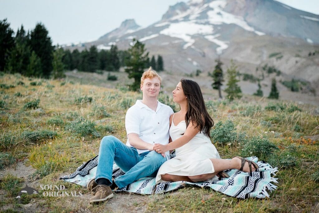Katlyn + Caleb Timberline Lodge Engagement // Katlyn + Caleb -